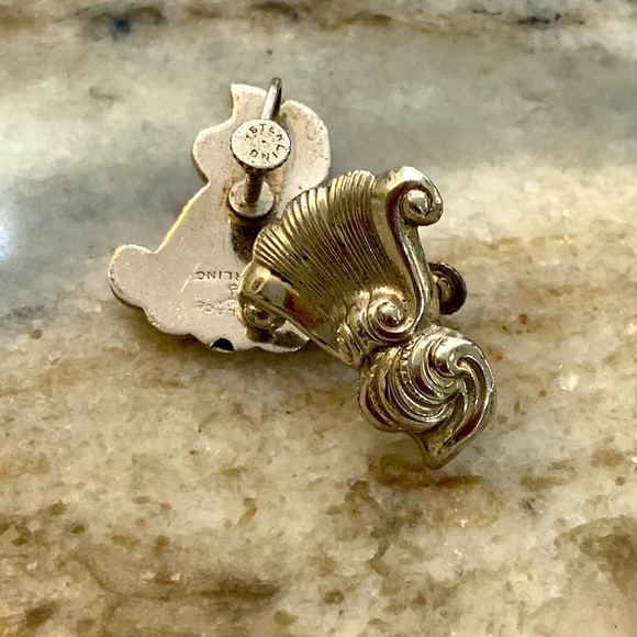 Wallace Sterling Silver Earrings - Picture 3 of 4